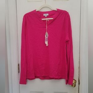 Petal Dew NWT Fuschia Top Large